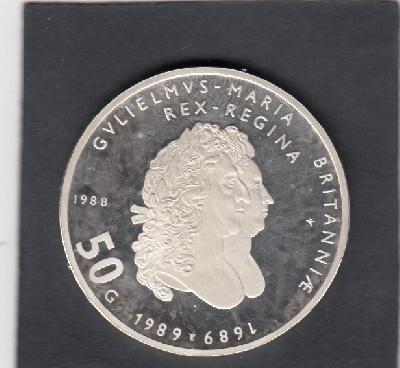 Beschrijving: 50 Gulden WILLIAM & MARIE 